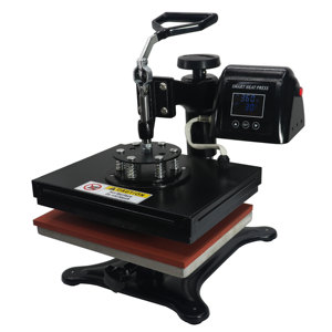 <span class=keywords><strong>Máquina</strong></span> de Prensa de Calor Manual Plana de 15*15 cm/20*20 cm/23*30 cm con Pantalla Digital LED y Función de Contador Automático - Product Image 6