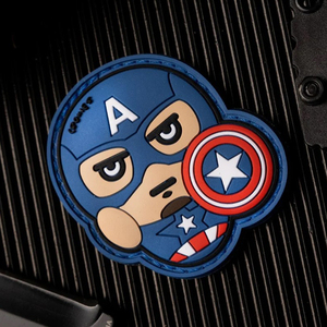 Fabricante de parches de PVC, proveedor, sin insignias mínimas para ropa, parches con logotipo de goma de silicona suave 2D 3D, Parche de PVC con logotipo personalizado - Product Image 4