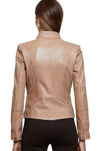 Chaquetas de Cuero para Mujer, Fabricantes en Pakistán, Cremalleras Resistentes, Tejido de Punto Transpirable, Diseño Ligero y Ecológico, Perfecto - Product Image 6
