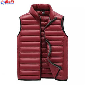 Nouveauté 2025 personnalisé tendance hommes gilet bouffant à bas prix respirant durable couvert Oem Service hommes gilet bouffant - Product Image 5