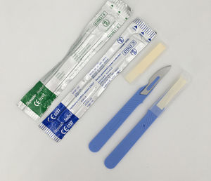 QNQ, bisturí quirúrgico de titanio Dental de alta calidad, mango Manual, Micro cuchillas, equipo médico de acero inoxidable - Product Image 3