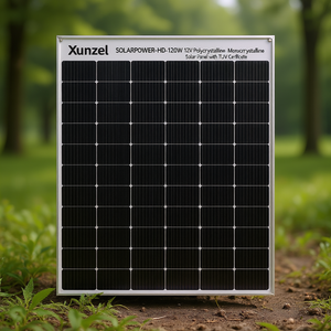 Panneau solaire polycristallin monocristallin Xunzel SOLARPOWER-HD-120W 12V avec certificat TUV - Product Image 3