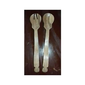 Couverts en bois écologiques de 2 avec vernis pour la maison et les ustensiles de cuisine à bas prix, ensembles de couverts en bois de mangue de bonne qualité - Product Image 6