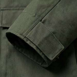 Parka coupe-vent d'hiver, veste unie, fermeture éclair, élégante, décontractée, vêtement d'extérieur, prix de gros, valeur, veste thermique pour la neige - Product Image 6