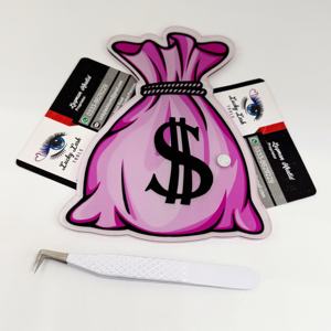 Iridescent New Acrylic <b>Magnetic</b> Lash <b>Tile</b> Bag Shape Eyelash Extension Pallet Lash Private Logo Lucky Lash Tools Modern Lash <b>Tile</b> - Product Image 1