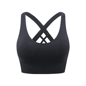 Femmes Sexy Strappy Yoga Tops Respirant Sport Running Bra avec Antichoc Fitness Caractéristiques Mode Féminine - Product Image 4