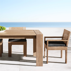 Chaises individuelles pour salle à manger en extérieur ou en intérieur, style moderne, adaptées aux restaurants en plein air, équipées de mousse souple - Product Image 6