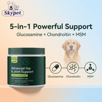 Compléments alimentaires pour animaux de compagnie en gros, glucosamine sous forme de friandises molles pour chiens, soins articulaires et mobilité, approvisionnement direct des fabricants