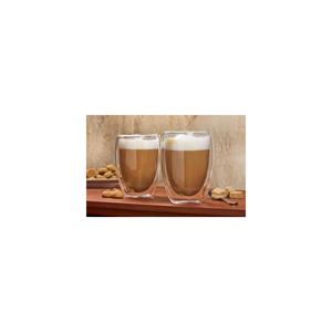 5 tazze di vetro 350ml a pareti - Product Image 1