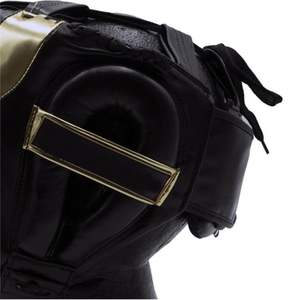 Nouvelle conception professionnelle de haute qualité, protège-tête en cuir grande taille, double sport, boxe, MMA, logo personnalisé, couleur unisexe, meilleur choix - Product Image 6