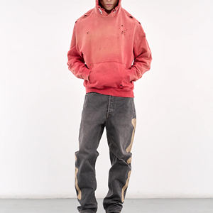 เสื้อฮู้ดดี้สไตล์วินเทจคุณภาพพรีเมียมรุ่นใหม่ล่าสุด สำหรับผู้ใหญ่ ใส่สบาย ระบายอากาศได้ดี - Product Image 4