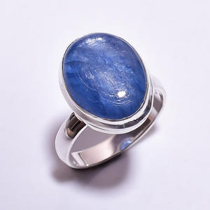 แหวนอัญมณีสีเงินแท้925ธรรมชาติสำหรับงานแต่งงานแบบคลาสสิกเครื่องประดับ unisex ทำด้วยมือคุณภาพสูง - Product Image 5