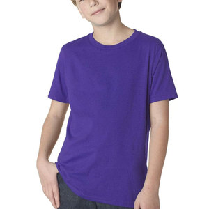 Camiseta Slim Fit de Cuello Redondo para Hombre, Niño, Unisex, Lisa, con Logotipo Personalizado, 100% Algodón, Estilo Suave - Product Image 1