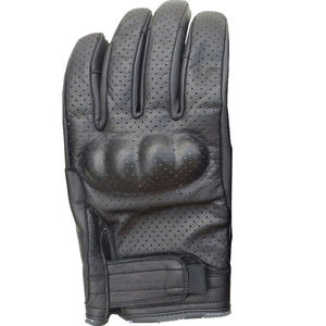 Gants de moto en cuir confortables fabriqués en usine avec support de poignet en fibre de carbone Caractéristiques antidérapantes pour les vêtements de sport - Product Image 3
