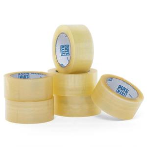 Cinta Adhesiva de Polipropileno de Una Cara con Adhesivo Termofusible, Fuerte Adhesión Acrílica y Activación por Presión y Agua para Sellado de Cajas y Bolsas - Product Image 1