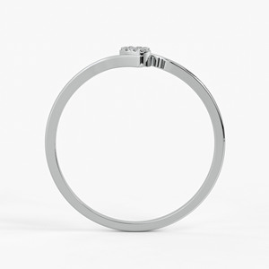 Bague élégante pour femme en argent sterling 925 avec micro-pavé, grappe de zircons cubiques taille marquise, bijou de mode quotidien, bande ondulée minimaliste - Product Image 4