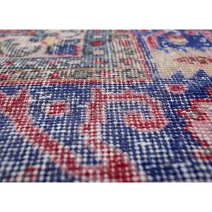 Alfombra de Lana Anudada a Mano de Gran Tamaño, Diseño de Medallón Rojo y Naranja, para Sala de Estar, Pasillo Rectangular, Modelo Pae-2295 - Product Image 3