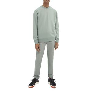 Sweat-shirt à capuche et sweat-shirt d'hiver en molleton à manches longues 100% coton de haute qualité pour hommes, teint uni avec logo brodé - Product Image 4