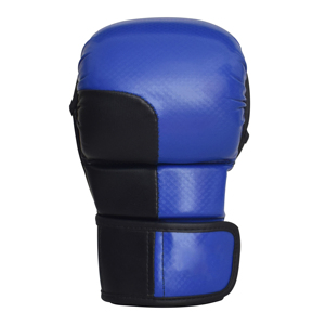 MMA Boxing <b>Gloves</b> Half Finger Custom Logo Three-layer Waterproof PU <b>Moisture</b> Wicking Hook & Loop Closure Custom Brand for Adult - Product Image 2
