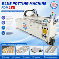 Máquina de Encapsulado de Resina Epoxi de Silicona y Pegamento AB de Dos Componentes Totalmente Automática para Módulos LED, Tiras LED, Luces LED y Controladores LED