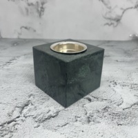 Ensemble de supports Mubkhar en marbre blanc brillant Porte-brûleur d'encens moderne
