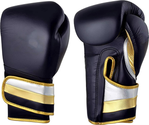 Guantes de entrenamiento Muay Thai ganadores profesionales Nuevo diseño de moda Cuero impermeable y cuero PU - Product Image 4