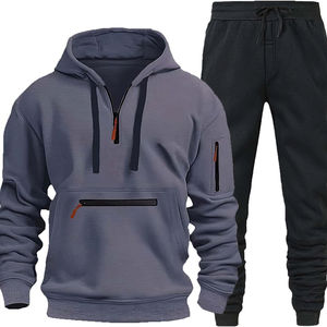 Venta al por Mayor de Ropa Deportiva de Nailon Personalizada, Conjuntos Deportivos para Correr, Sudadera con Capucha, Pantalones Deportivos, Primavera, Talla Grande, Precio Económico, Oferta para Hombre - Product Image 6