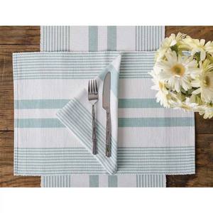 High Quality Machine & Hand Washable Ribbed 100% Cotton New Design Portable Premium Quality Tablemats For Dinners Reusable - Product Image 1