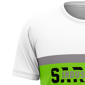 Camiseta básica de poliéster 100% con ajuste seco liso al por mayor, camisetas deportivas para correr, camisetas en blanco con impresión por sublimación personalizada - Product Image 3