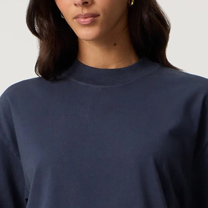 Ropa Moderna de Estilo Urbano con Cuello Redondo y Manga Corta, Material Elástico y Cómodo, Diseño Transpirable, Personalización de Marca - Product Image 2