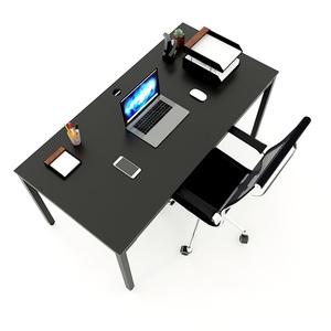 โต๊ะทำงานสำนักงาน UConcept HBUC007 ขนาด 160x80 ซม. สไตล์โมเดิร์นมินิมอล ขาเหล็กประกอบสำเร็จ ดีไซน์หรูหราทันสมัย เหมาะสำหรับใช้ในอาคารสำนักงาน - Product Image 2