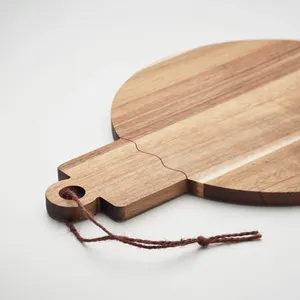 Tabla de Cortar de Acacia ACABALL, Elegante Tabla de Cortar para Regalos Navideños - Product Image 1