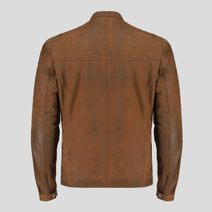 Automne hiver hommes veste en cuir meilleure qualité hommes veste en cuir véritable cuir hommes veste fabriquée au Pakistan - Product Image 5