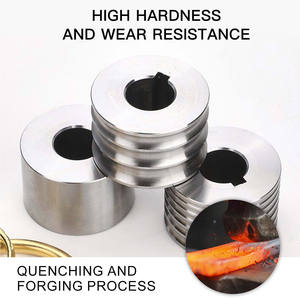 Roues auxiliaires de <span class=keywords><strong>style</strong></span> européen Boasta pour machine à rouler les bracelets, profils ronds, ovales et plats, 28 références - Product Image 5