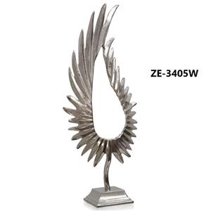 Figura Decorativa de Animal en Aluminio Chapado en Oro, Hecha a Mano, Artística y Religiosa, Adorno Premium para el Hogar, Escultura Moderna de Alta Calidad y Acabado Pulido - Product Image 1