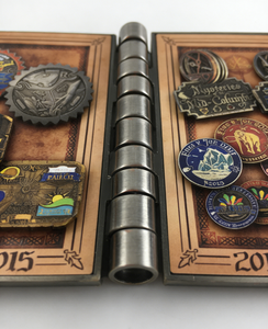 Álbum de Metal Personalizado para Geocoin, Almacenamiento Coleccionable de Alta Calidad para Geocoin y Medallones, Diseño Personalizado Únicamente - Product Image 4