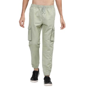 Pantalon Cargo Pratique Homme Multi-Poches Utilitaire en Toile de Coton Durable Coupe Droite pour Extérieur et Streetwear - Product Image 1