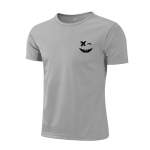 Haut de compression athlétique à séchage rapide pour hommes, coupe ajustée, design respirant - Product Image 1