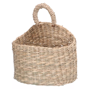 Vente en gros de panier suspendu en jonc de mer naturel écologique tissé à la main jardinière accessoires de décoration intérieure du Vietnam paniers de rangement - Product Image 3
