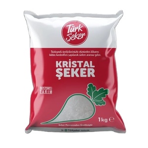 Turkseker น้ำตาลอ้อยขาวกลั่น1กก. icumsa 45ส่วนผสมในถุงสำหรับการแปรรูป - Product Image 1