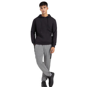 Sweat à capuche vierge de couleur noire pour hommes et femmes de haute qualité avec poche kangourou à vendre par SPORTAR INT - Product Image 1