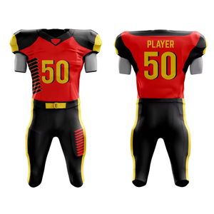 Uniforme de football américain de nouveau style Uniforme de football de sport de sublimation fabriqué au Pakistan - Product Image 5