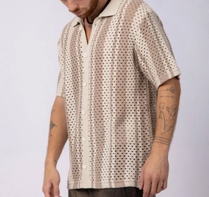 Camisas Casuales de Alta Calidad para Hombre, 100% Algodón, Transpirables, Ecológicas, Estilo Urbano con Ajuste Ajustable - Product Image 3