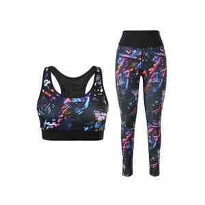 Mujeres entrenamiento gimnasio Fitness ropa mujeres Yoga conjuntos nuevo estilo Casual mujeres Yoga conjunto de gran tamaño sublimado Yoga conjunto - Product Image 3