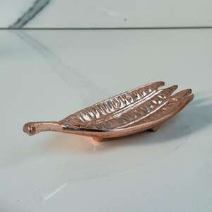 ชุดชามผลไม้แห้ง3ใบสำหรับใช้ในบ้านและงานปาร์ตี้ผิวเคลือบทองแดงและทำด้วยมือโลหะอลูมิเนียม - Product Image 5