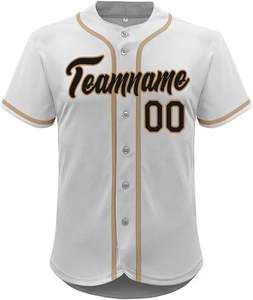 La camiseta de béisbol y Softbol Profesional más demandada, nuevo modelo elegante, estampado personalizado, uniformes deportivos de talla grande más vendidos - Product Image 3