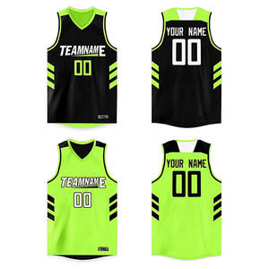 เสื้อบาสเก็ตบอลออกแบบใหม่ที่มีคุณสมบัติระบายอากาศได้รวมถึงการออกแบบโลโก้ชื่อและหมายเลข - Product Image 4