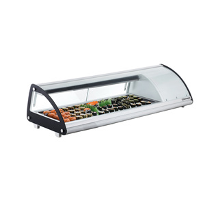 43 L Sushi <b>Display</b> <b>Case</b> Refrigerated Freezer & Fridge Product - Product Image 1
