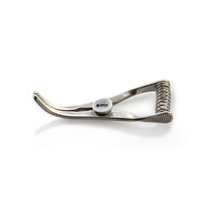 Venta caliente GORAYA GERMAN Mini Glover 11mm fuertemente curvado dentado Acero inoxidable Manual OCLUSIÓN PRESIÓN Titanio CE ISO - Product Image 1