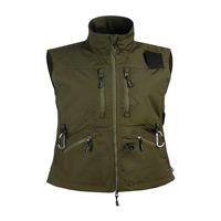 Chaleco Personalizado para Adiestradores de Perros, Otoñal, Casual, Unisex, Softshell, Impermeable, Cortavientos, Transpirable, Ecológico, Sólido, con Múltiples Bolsillos